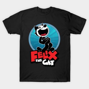 Felix the Cat Silly Shenanigans in Toon World T-Shirt